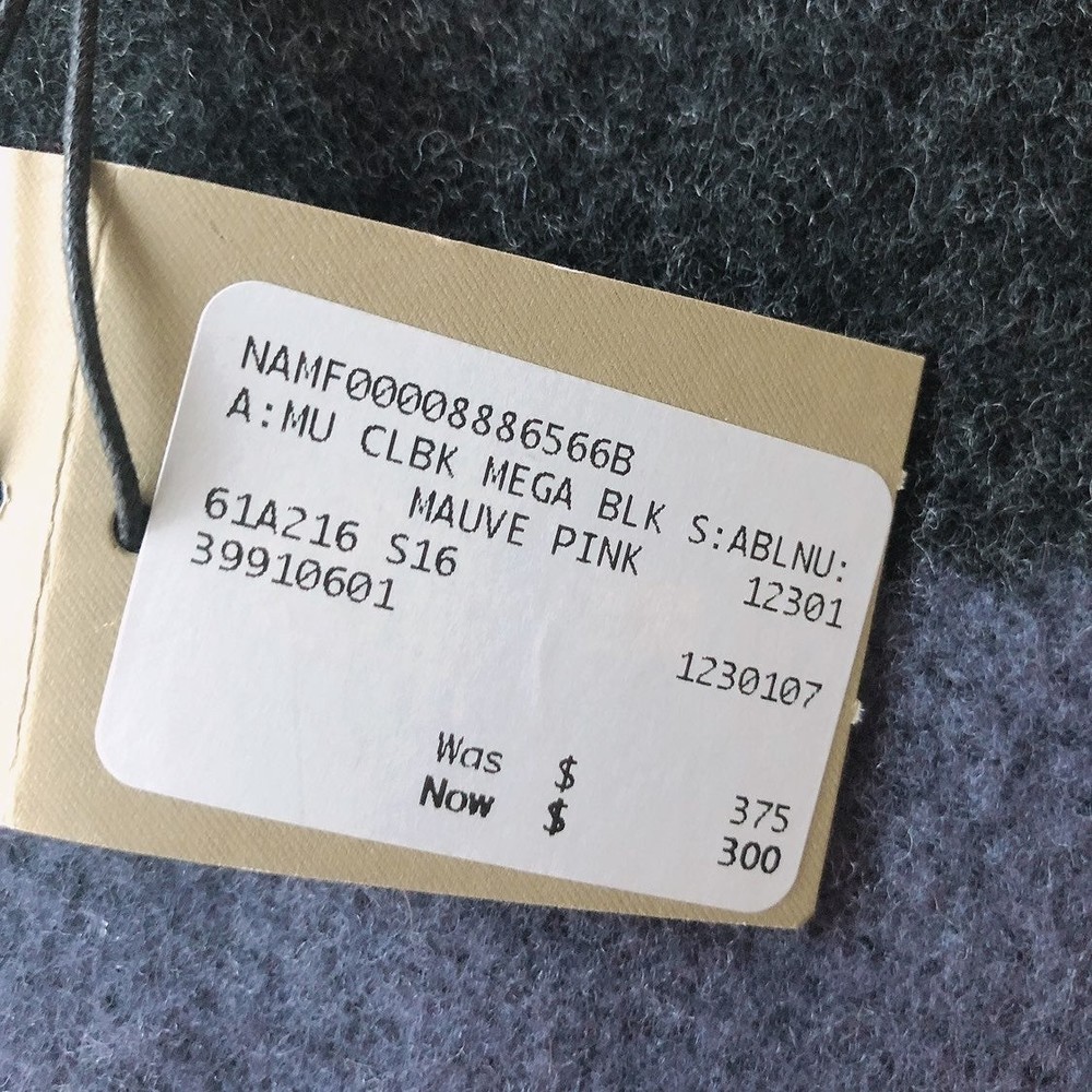 COPY - Burberry revisable wool scarf super warm NWT 200*30cm - Picture 8 of 8